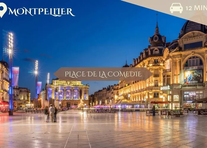 Manon, 2 Ch, Parking, Tram Croix D'argent Au Pied, Sleep-in-montpellier