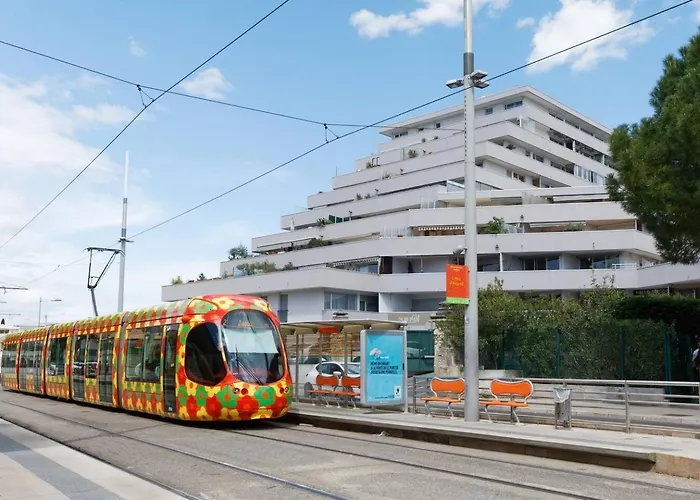 Manon, 2 Ch, Parking, Tram Croix D'argent Au Pied, Sleep-in-montpellier Apartament *